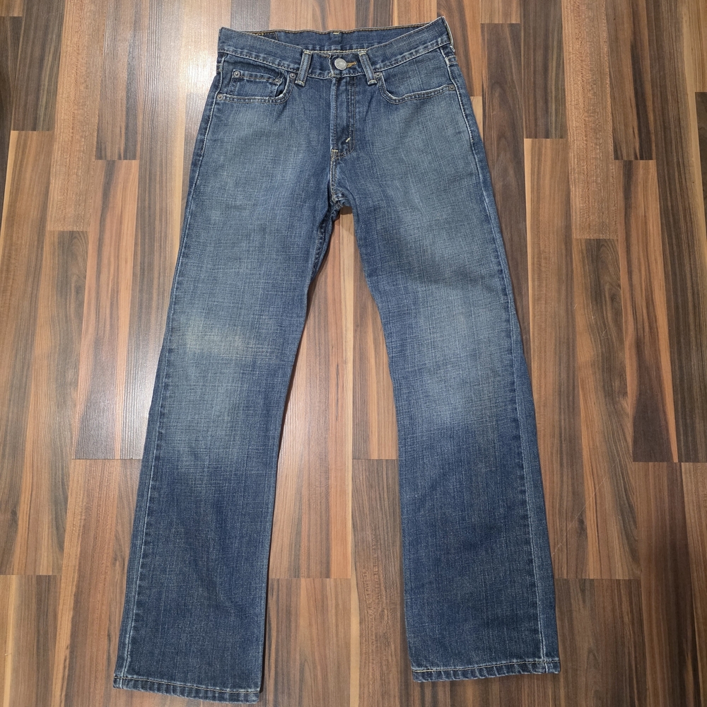 *Boys Levi's 514 Slim Straight Droit Blue Jeans Size 14 Regular (Real 27x27.5)